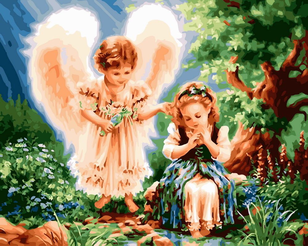 Дона Гельсингер картины с ангелами