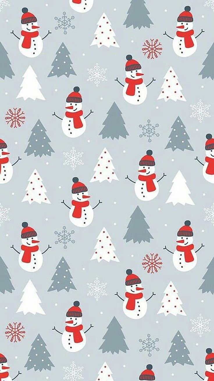 Новогодний фон на телефон