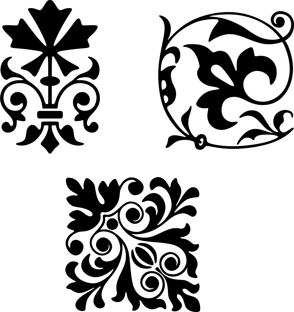 Растительный узор