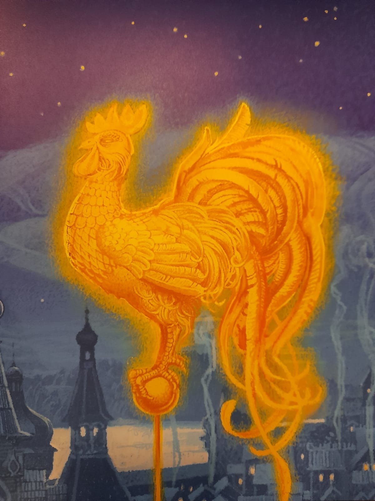 Петушок золотой гребешок Пушкин