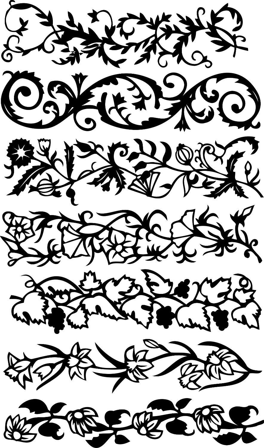 Растительный узор