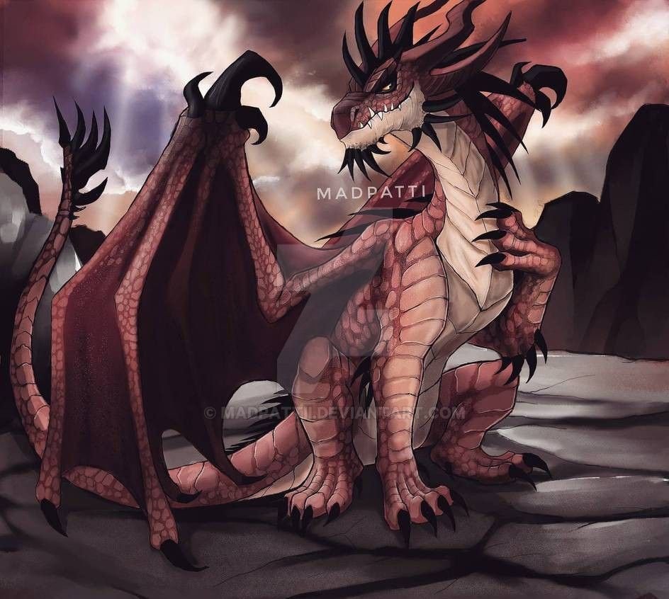 Драконы арты