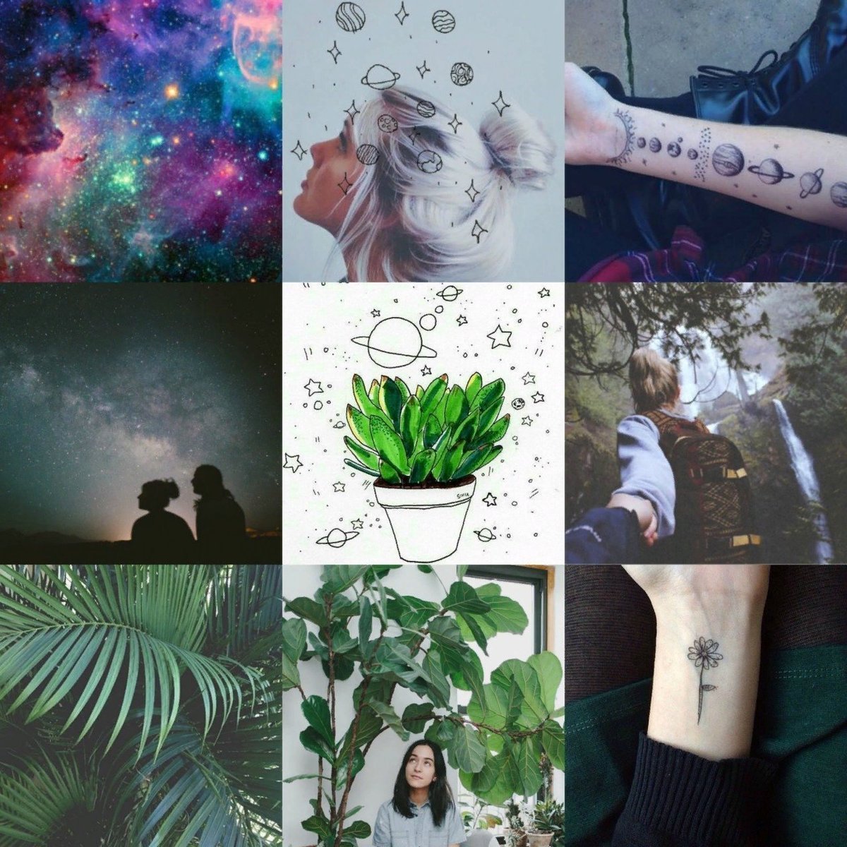 Тумблер коллаж