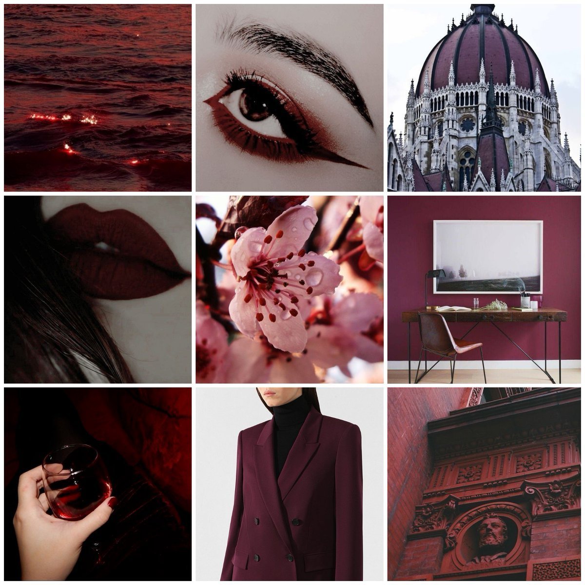 Лили Коллинз Эстетика коллаж