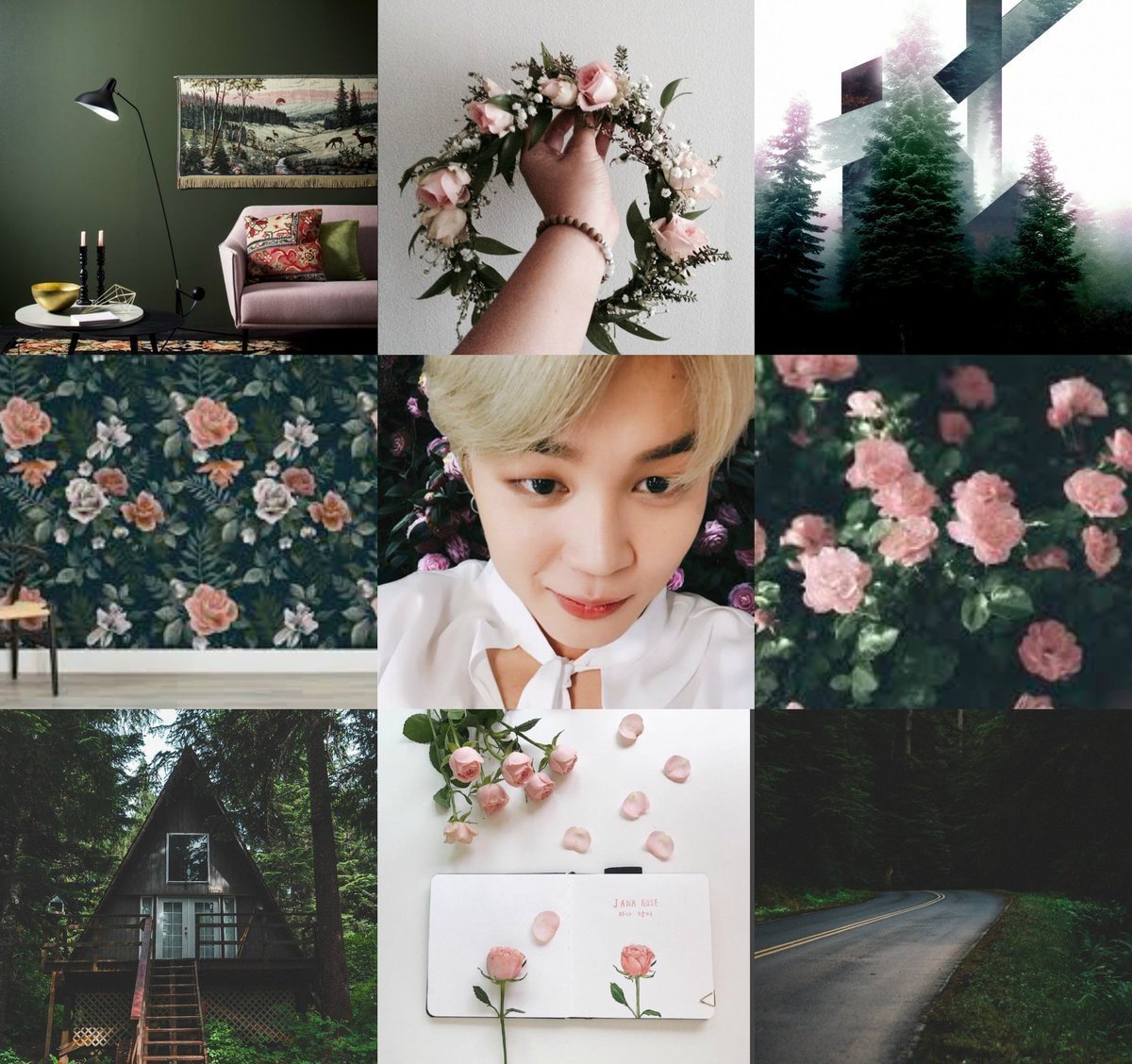 Твайс Эстетика коллаж