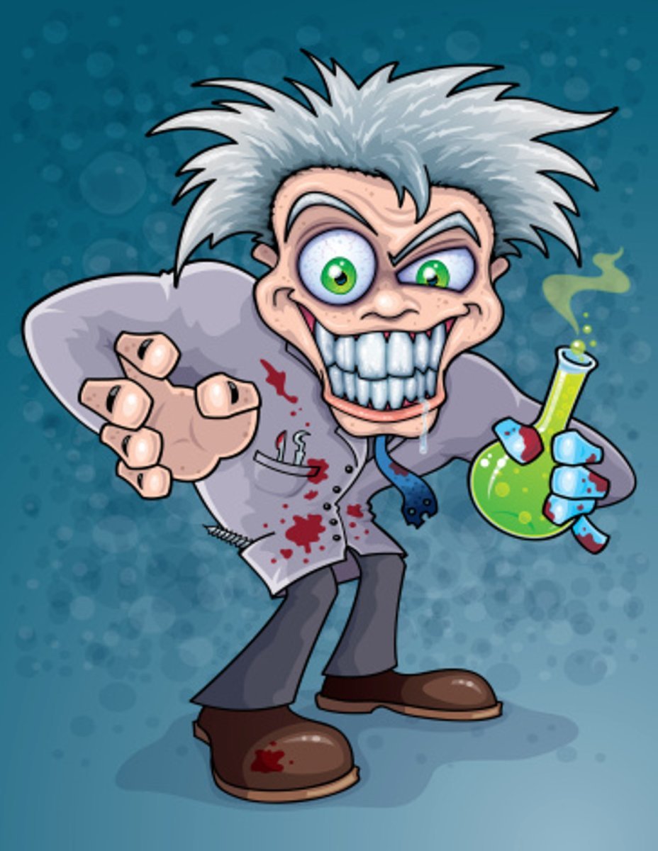 Профессор с лампочкой