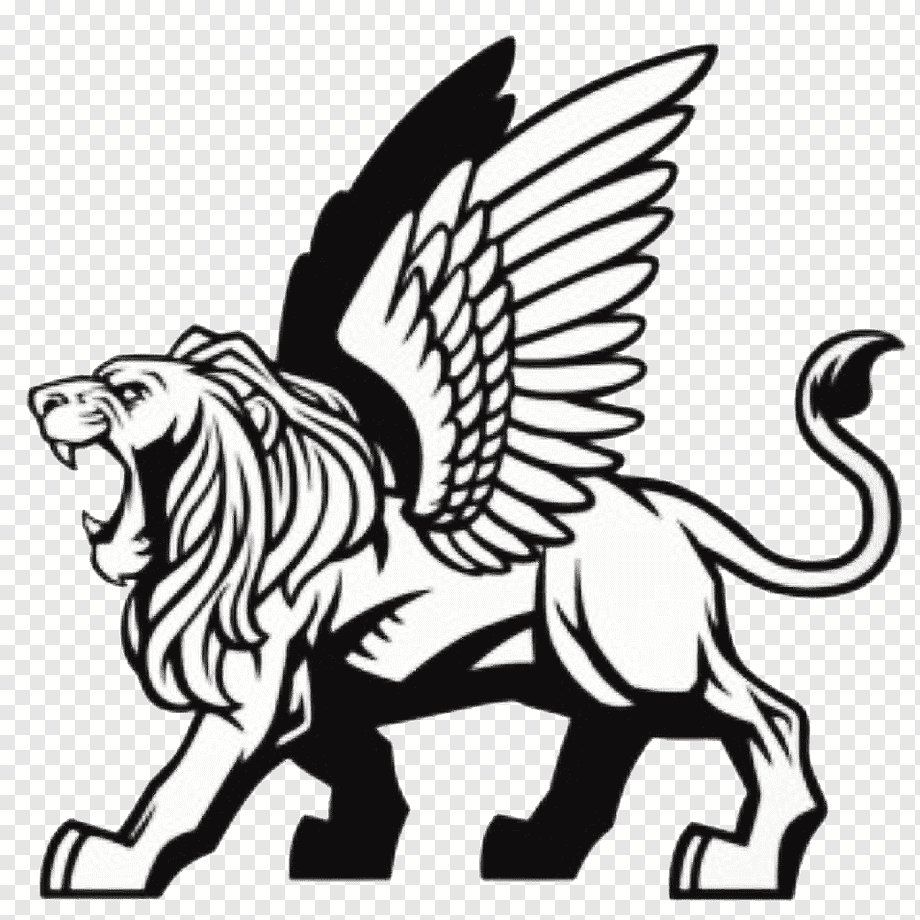 Крылатый Лев геральдика