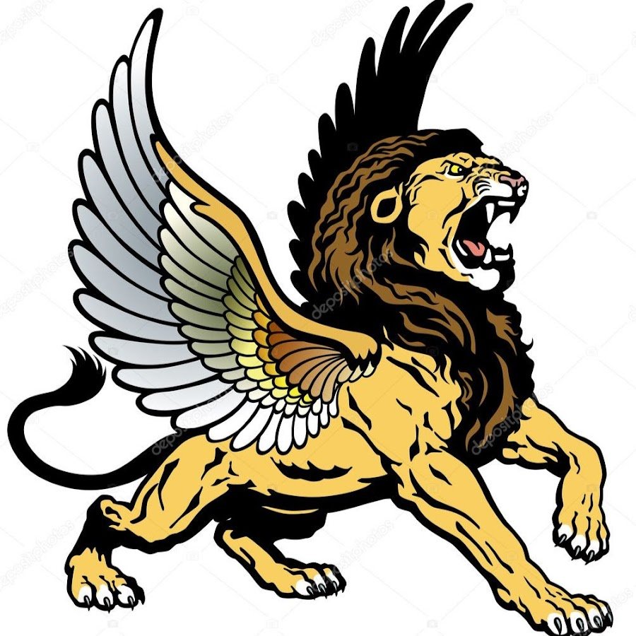 Лев с крыльями символ