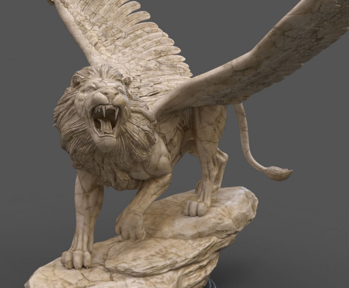 Мантикора скульптура