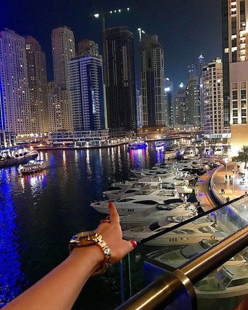 Бухта Марина Дубай