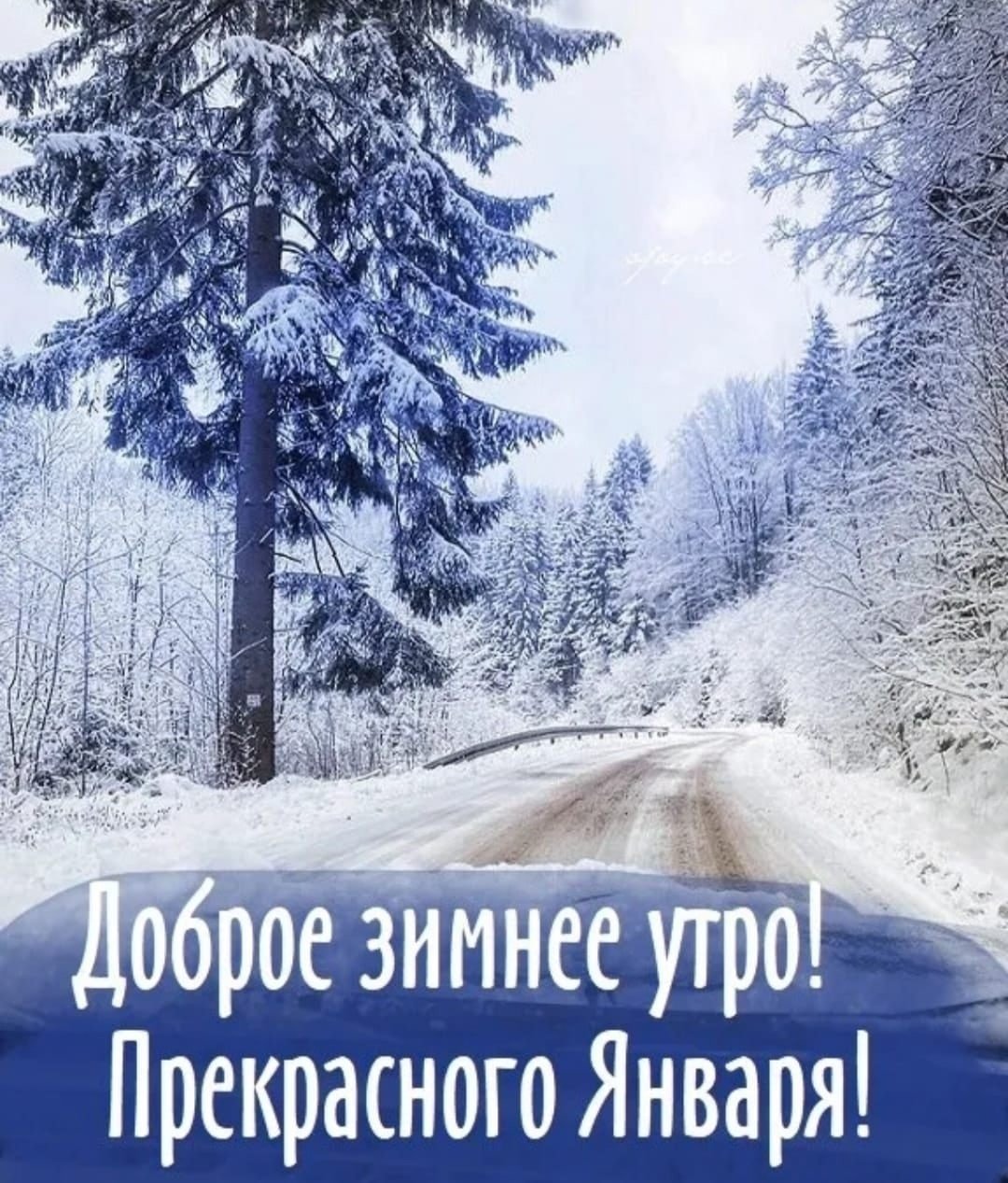 Доброе зимнее утро