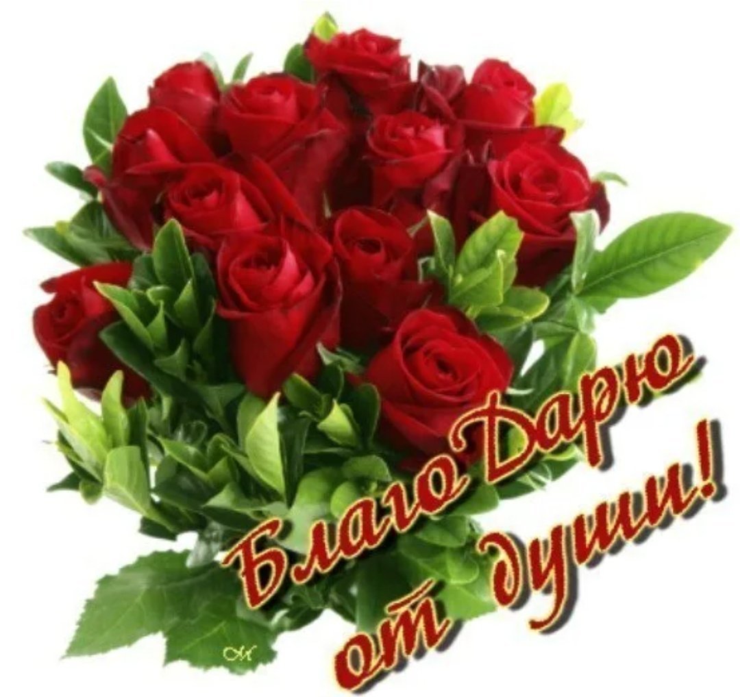 Благодарю от всей души