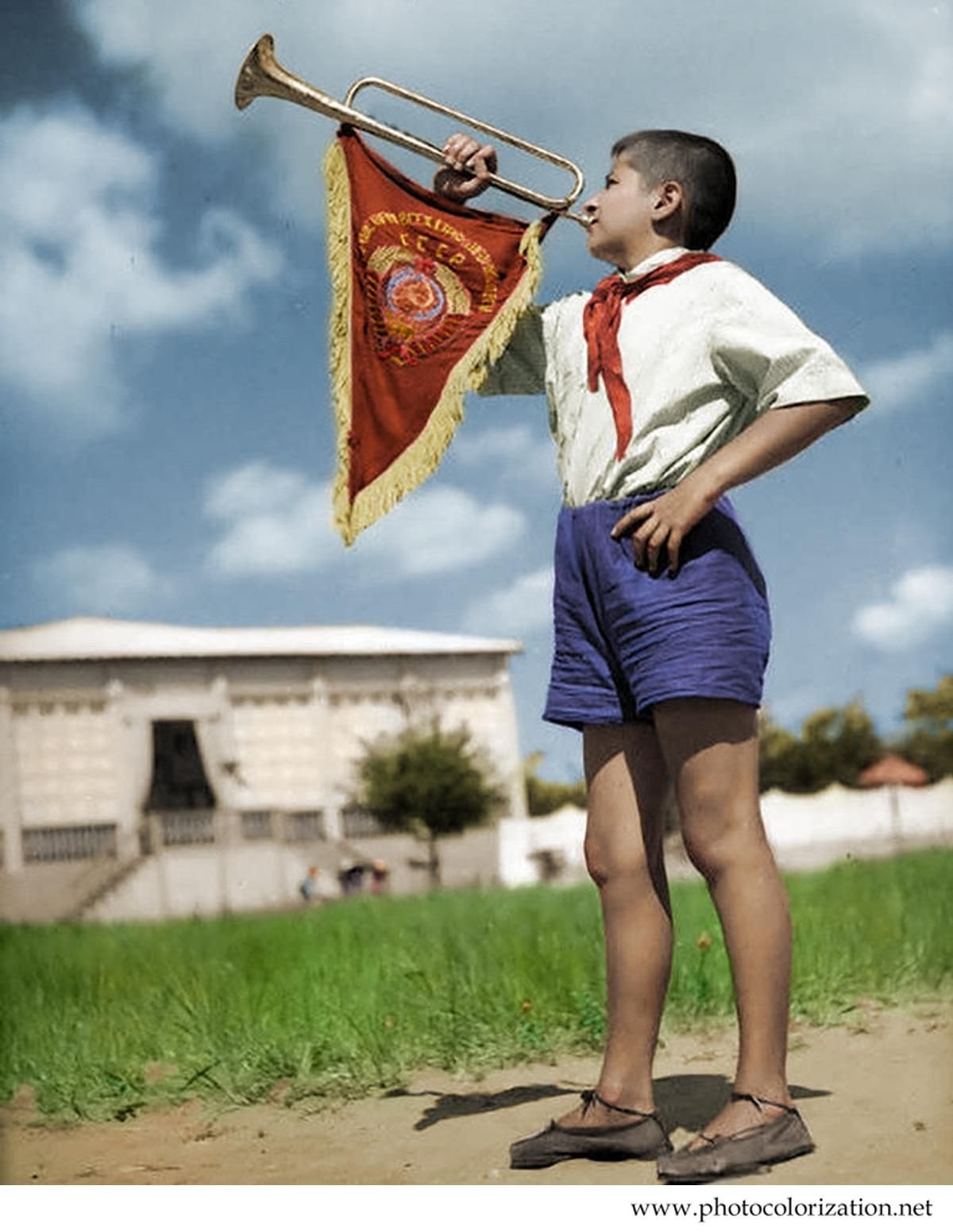 Мальчик Пионер СССР