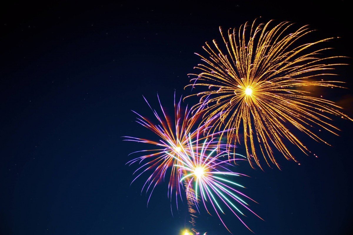 Фон фейерверк