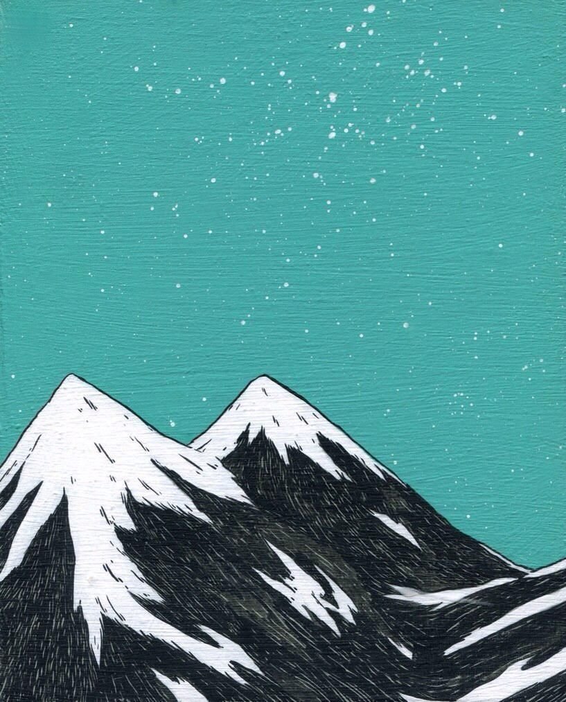 Восхождение на гору арт