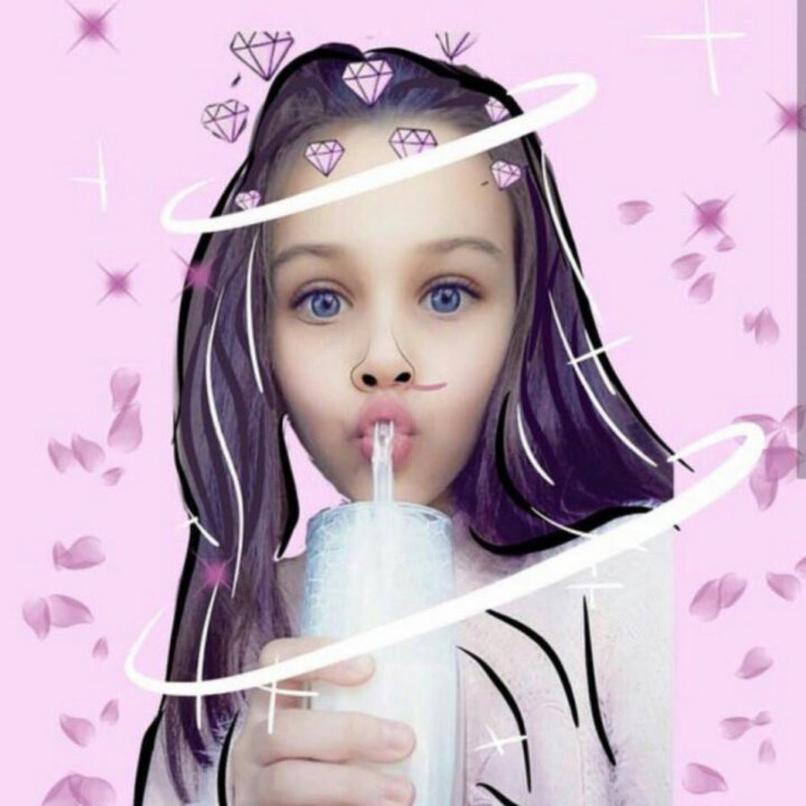 Зимние мультяшные девушки