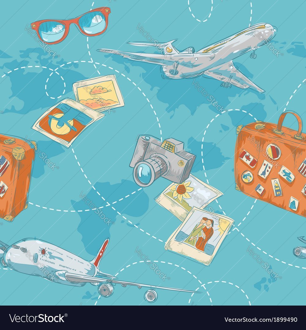 Пейзаж с воздушным шаром