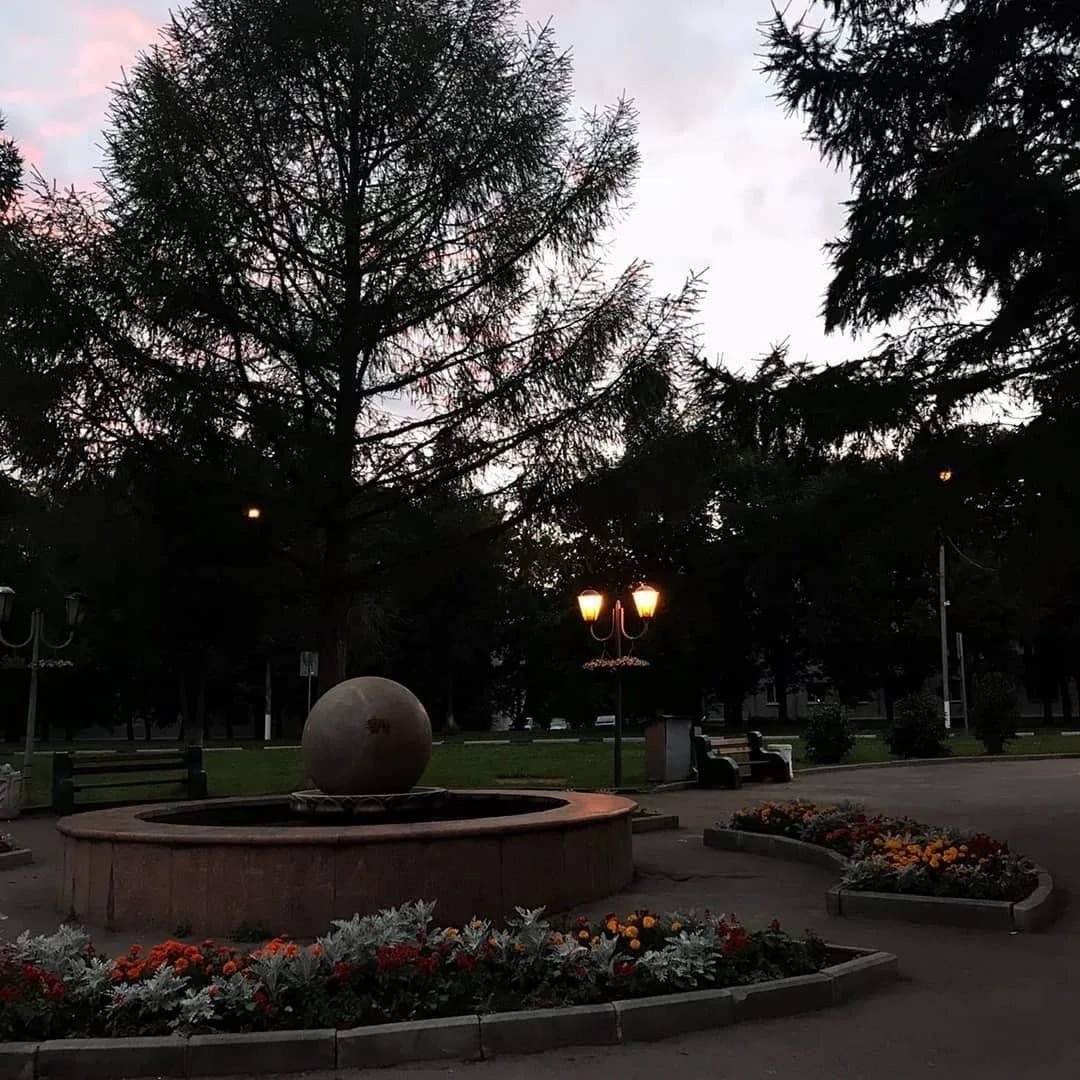 Центр города Чехова Московской области