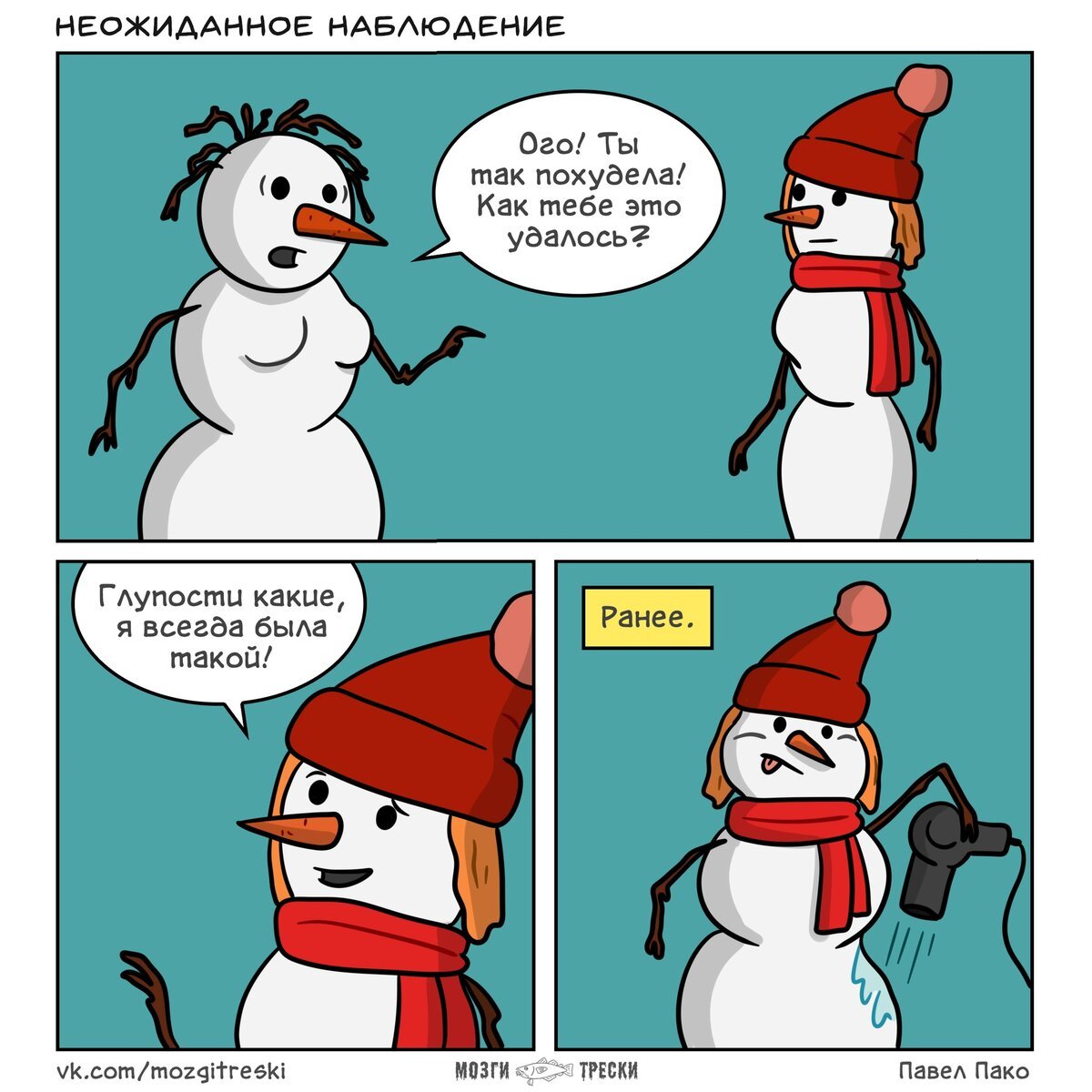 Снеговик Эстетика