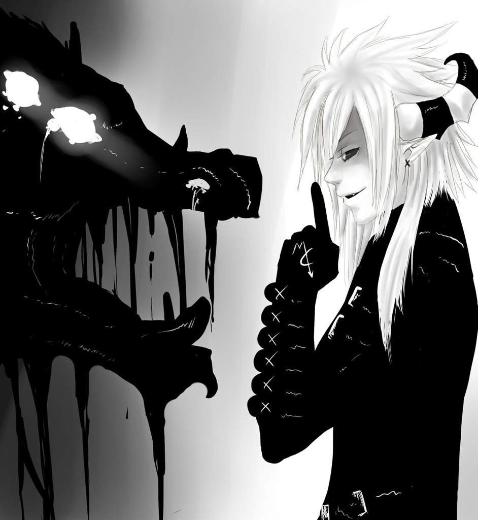 Крипипаста демон Скай аниме