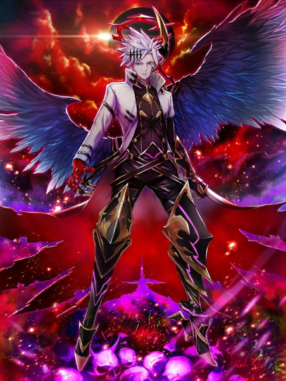 Аниме парни демоны