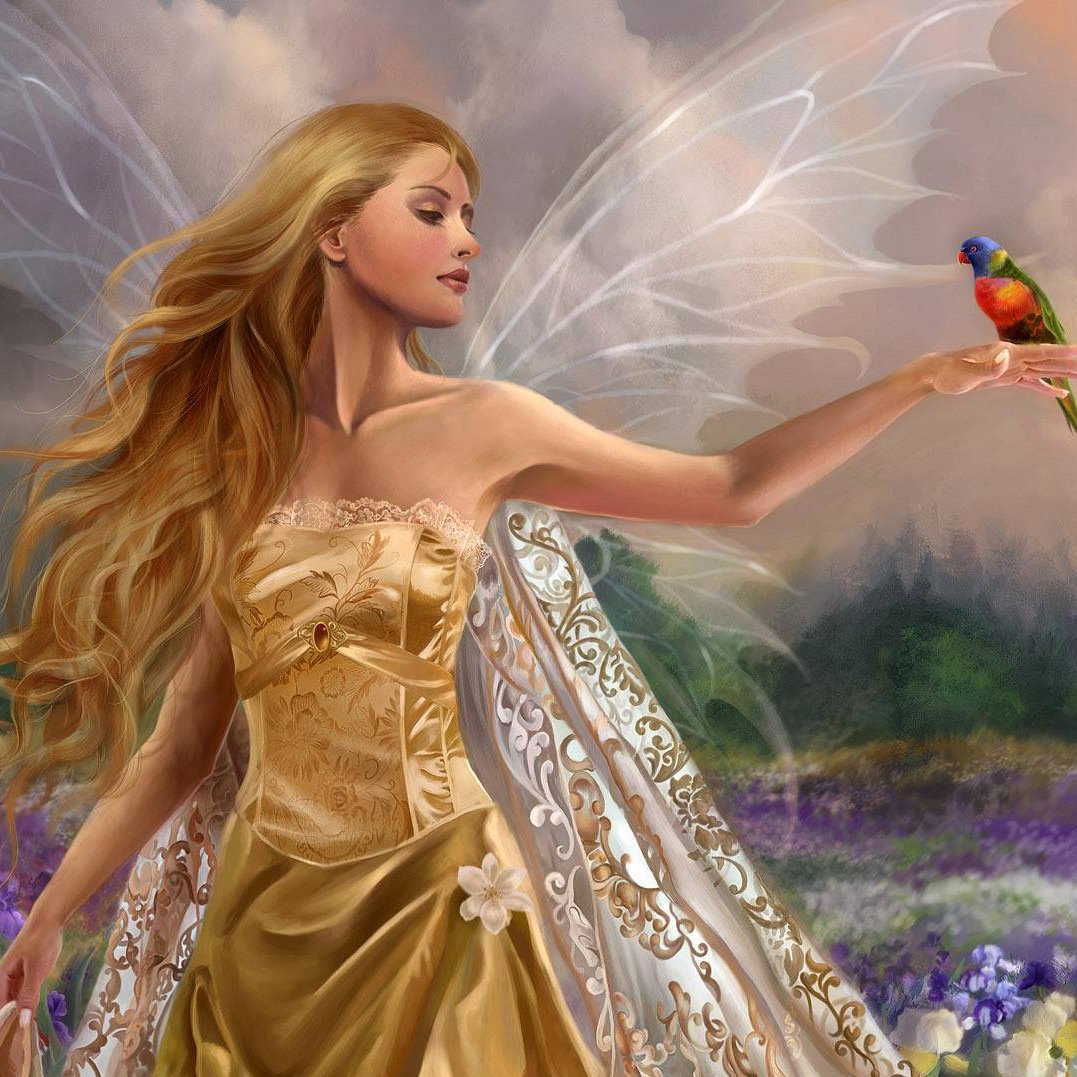 Красивая волшебница