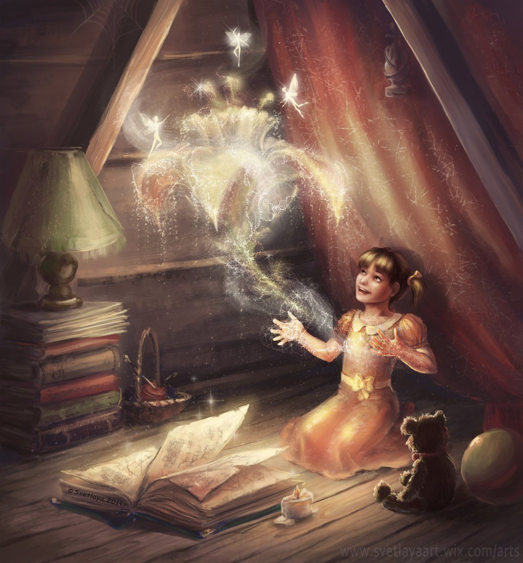 Славянская ведьма арт травница