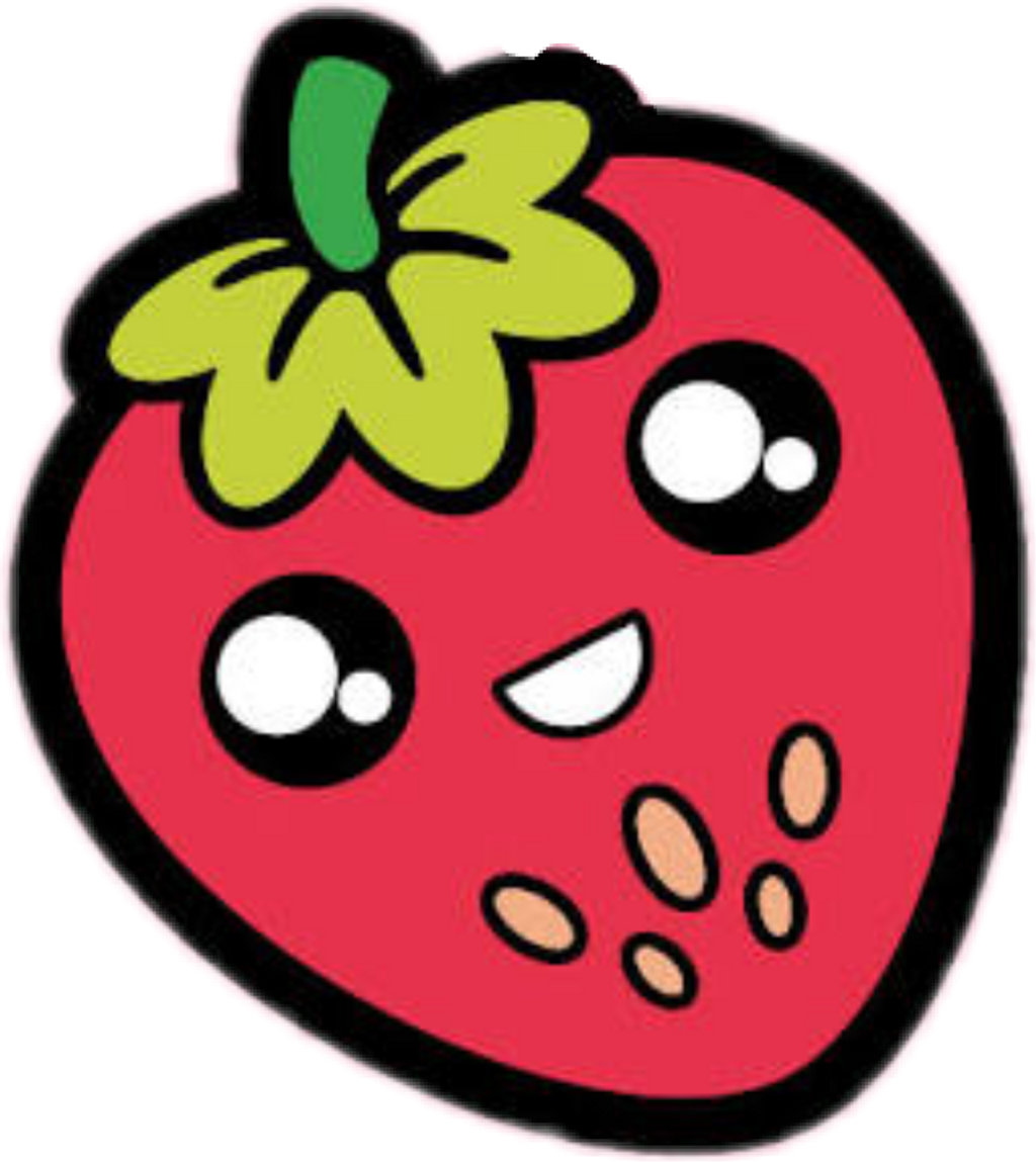 Милые фрукты с глазками