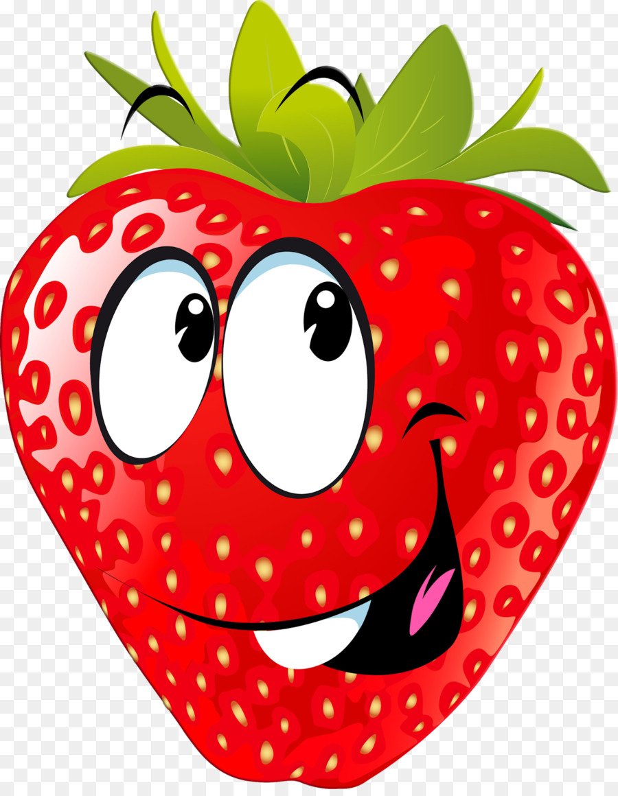 Клубника мультяшная