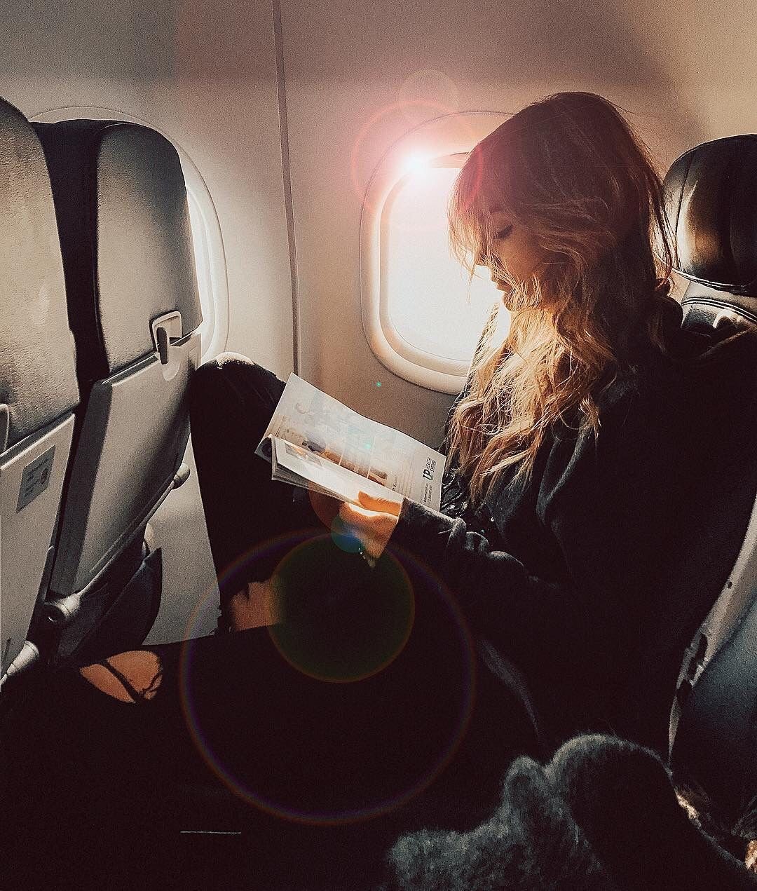 Салон самолета внутри