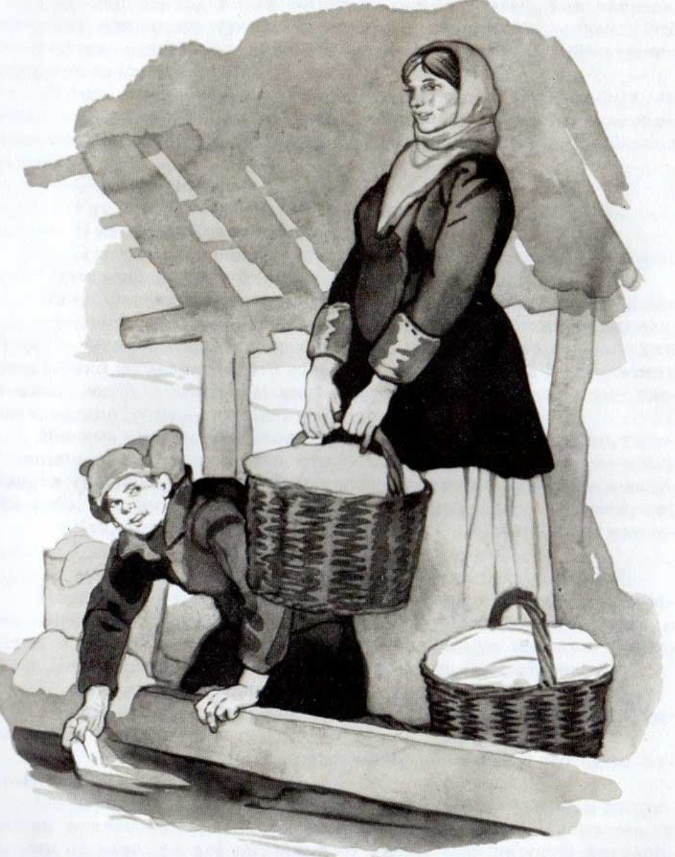 Детство темы рисунок к рассказу