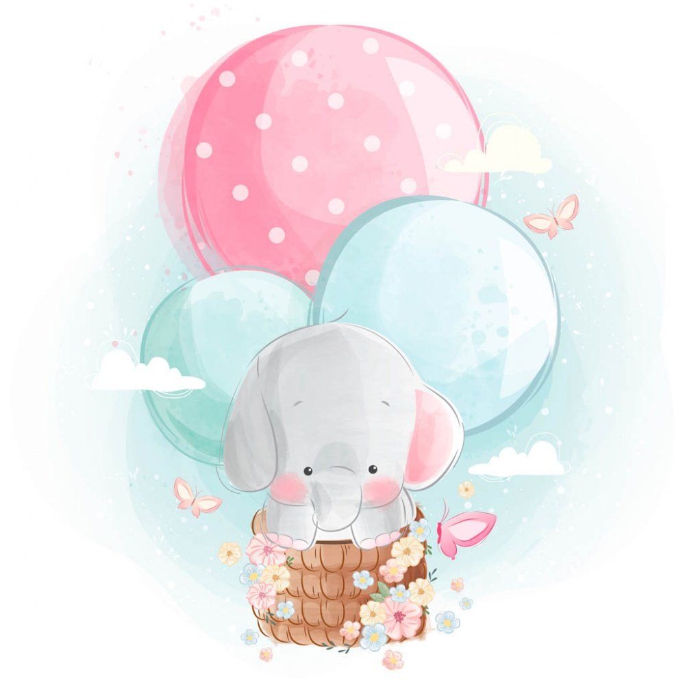 Слоник с шариками