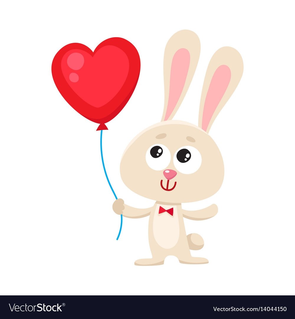 Кролик с сердечком