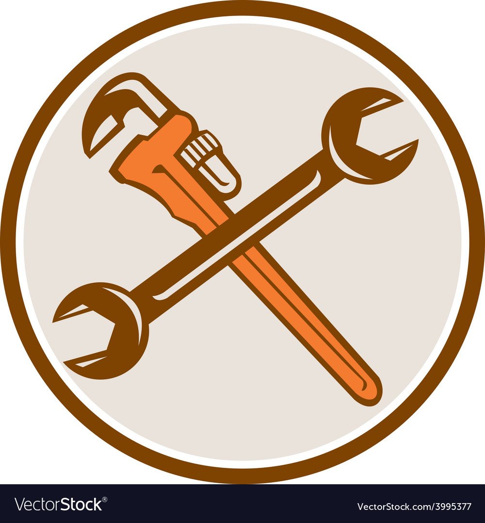 Перекрещенные гаечные ключи