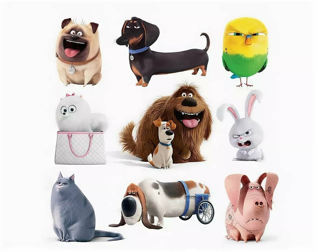 Тайная жизнь домашних животных герои