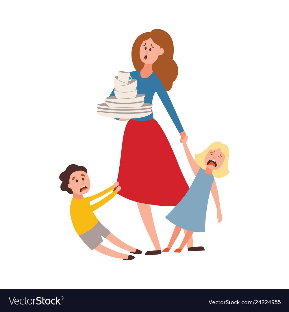 Уборка иллюстрация