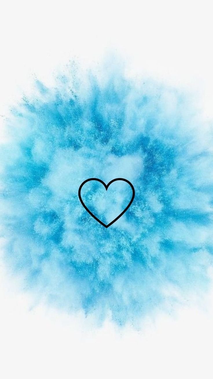 Голубое сердце Эстетика