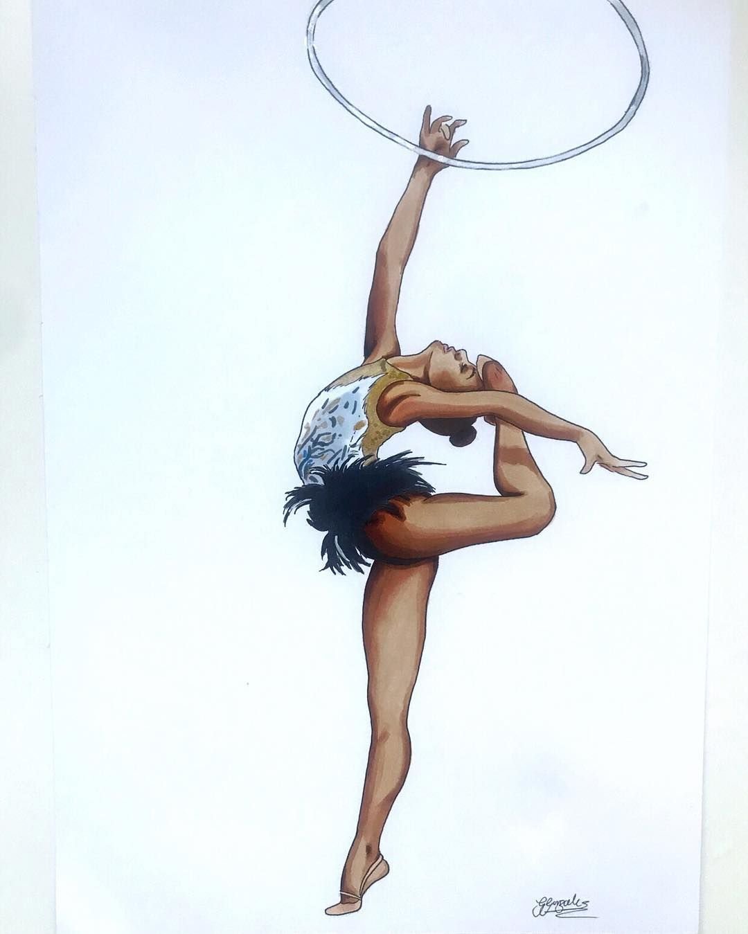 Красивые гимнастки