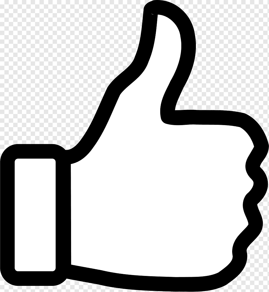 Палец вверх вектор