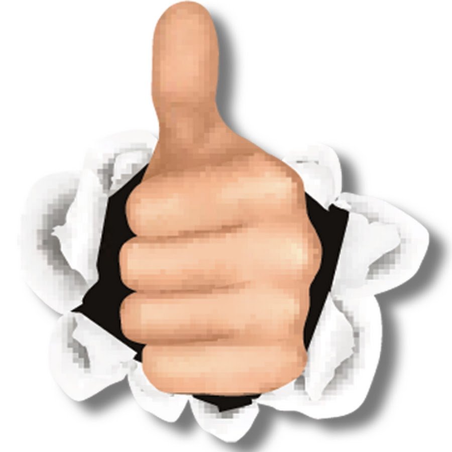 Стикер большой палец