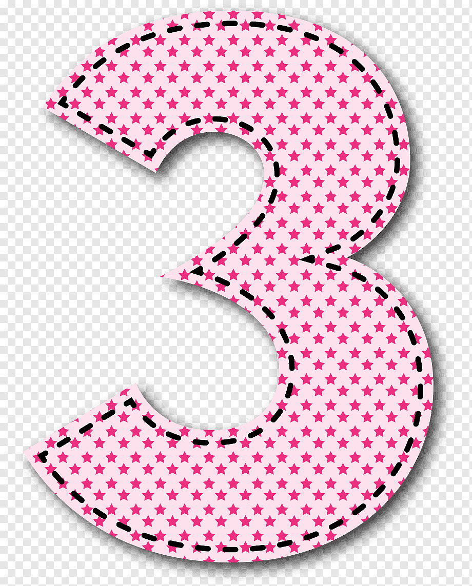 Красивая цифра 3