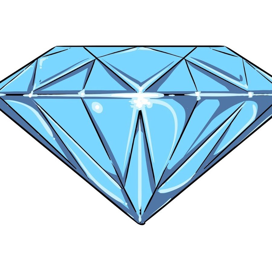 Бриллиант схематично рисунок