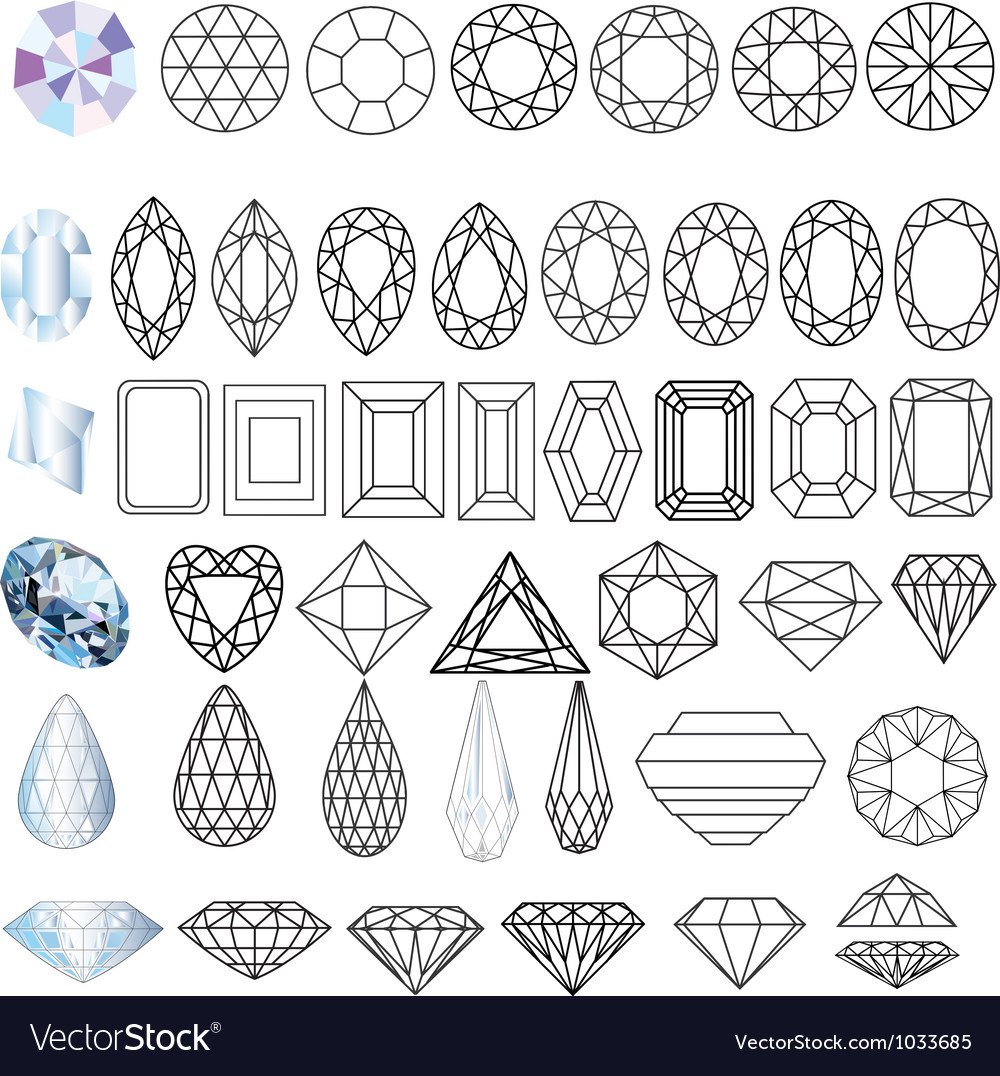 Алмаз эскиз