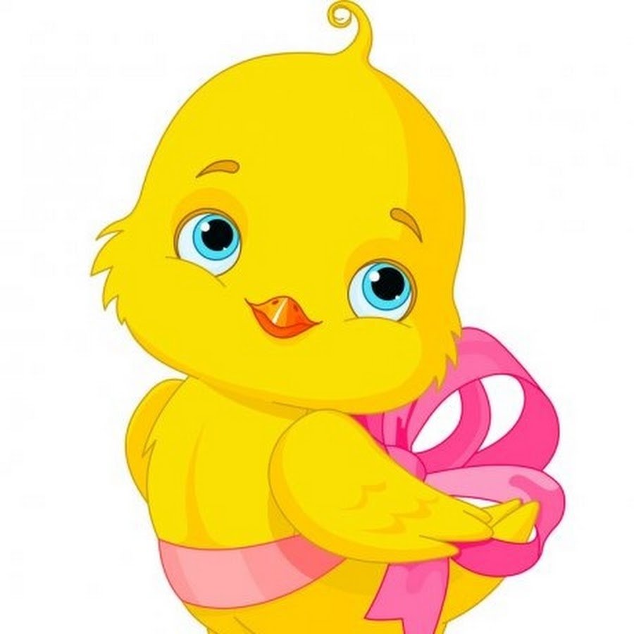 Цыпленок с бантиком