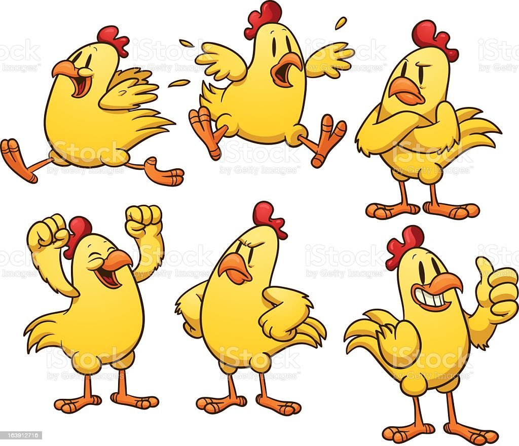 Курица эмоции