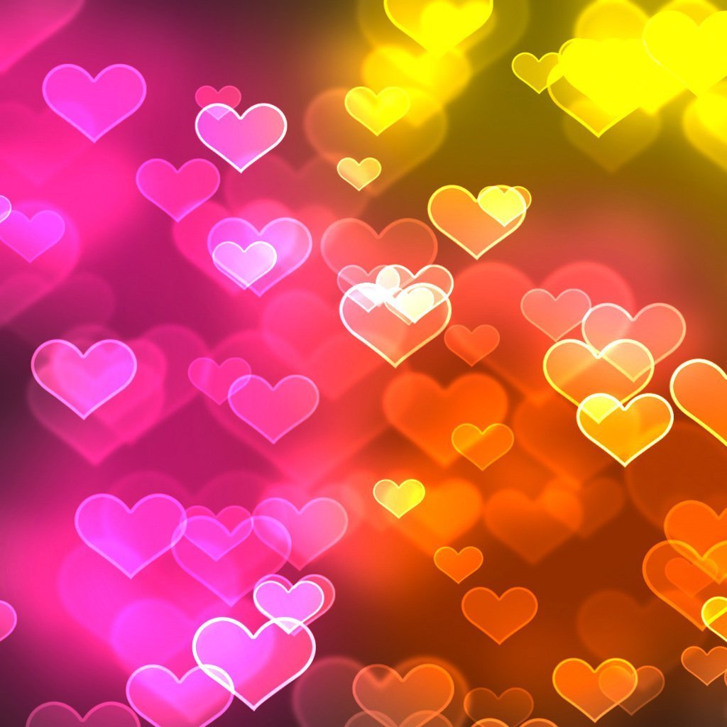 Много сердечек