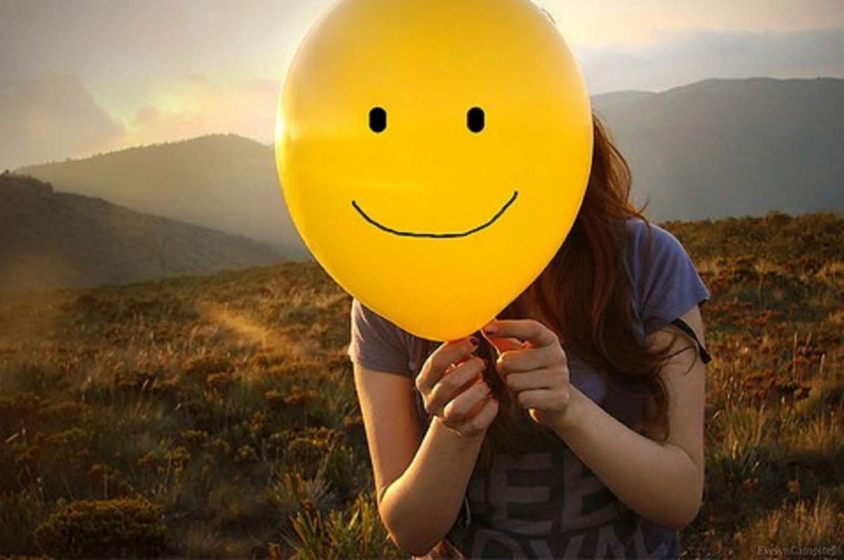 Счастливая девушка