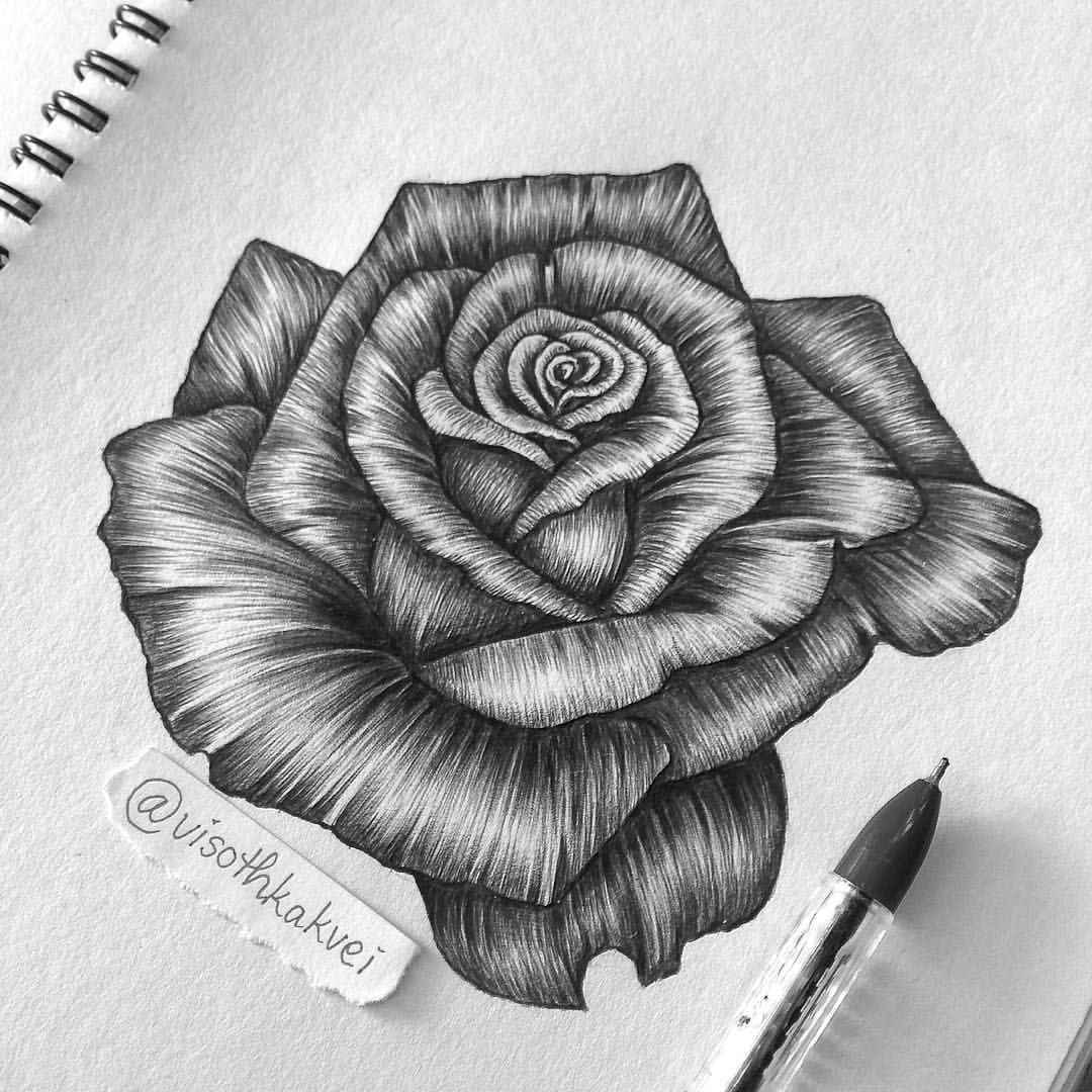 Рисунок ручкой в тетради легкий