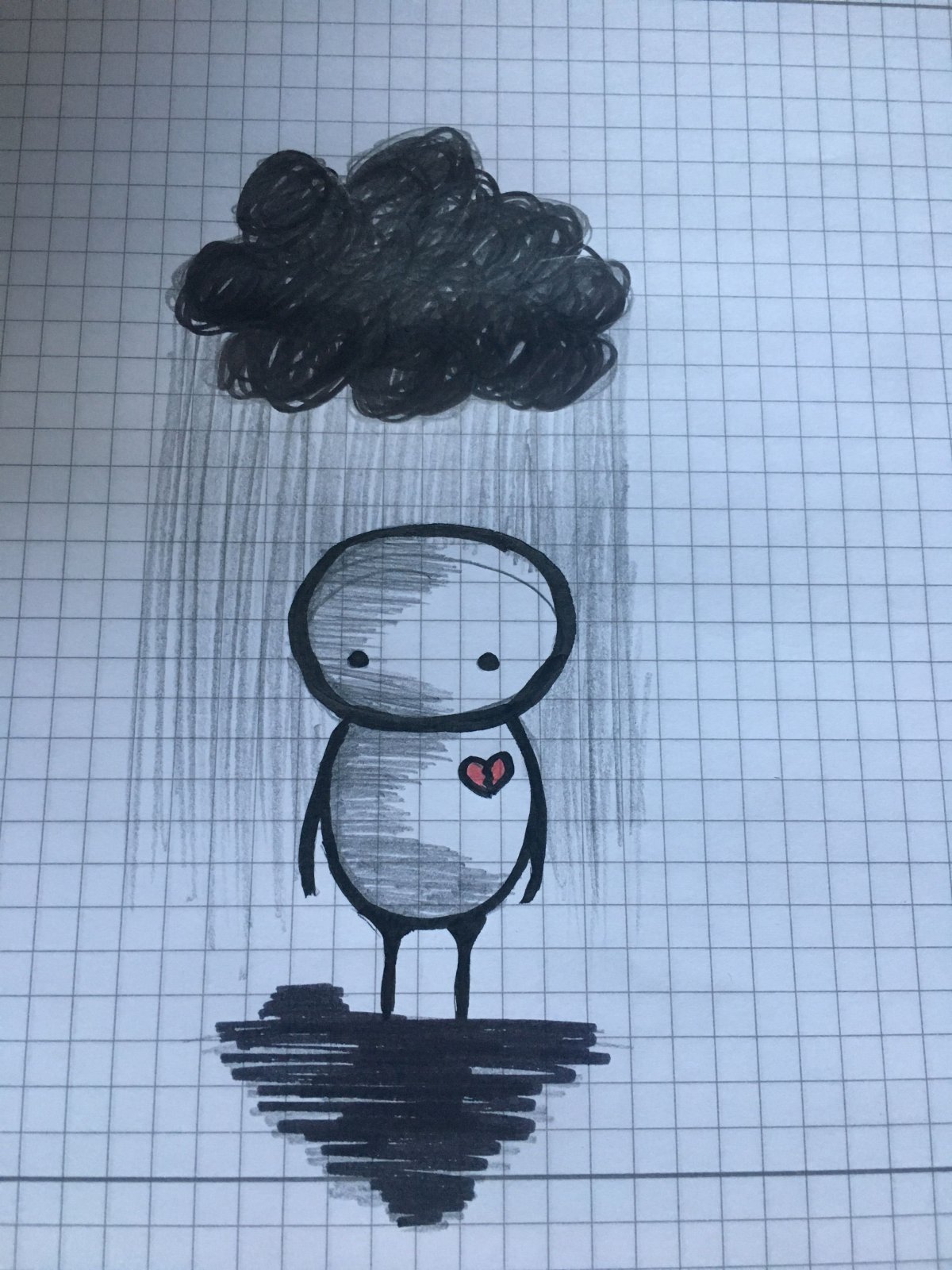 Рисунок ручкой для начинающих