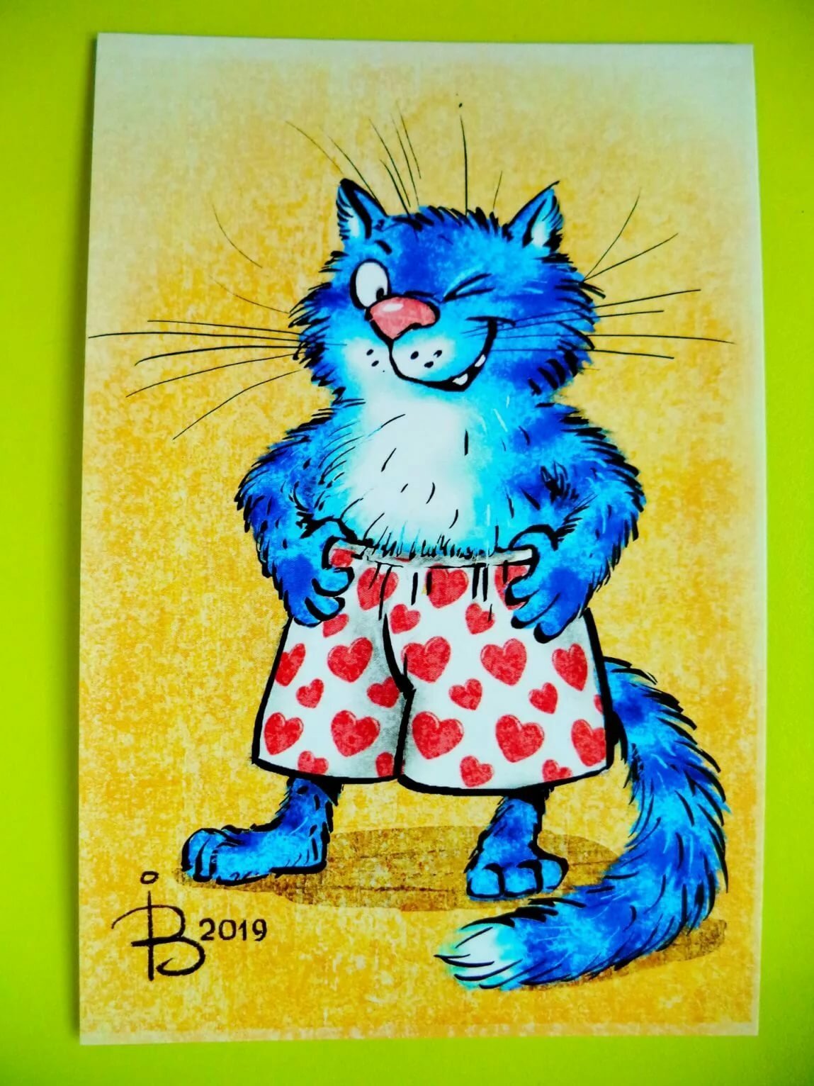 Синие коты Ирины Зенюк 2020